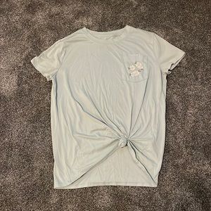 ABERCROMBIE KIDS - t shirt with tie and pocket